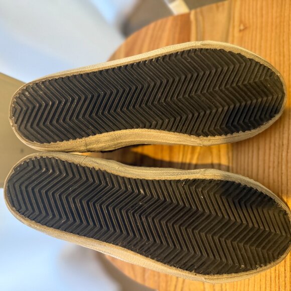 Slide in brown glitter with black leather star and flash - Picture 8 of 15